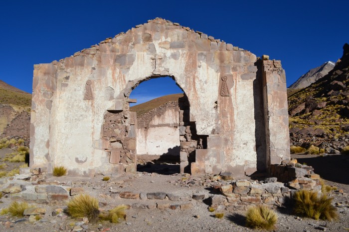 Pueblo fantasma en Bolivia